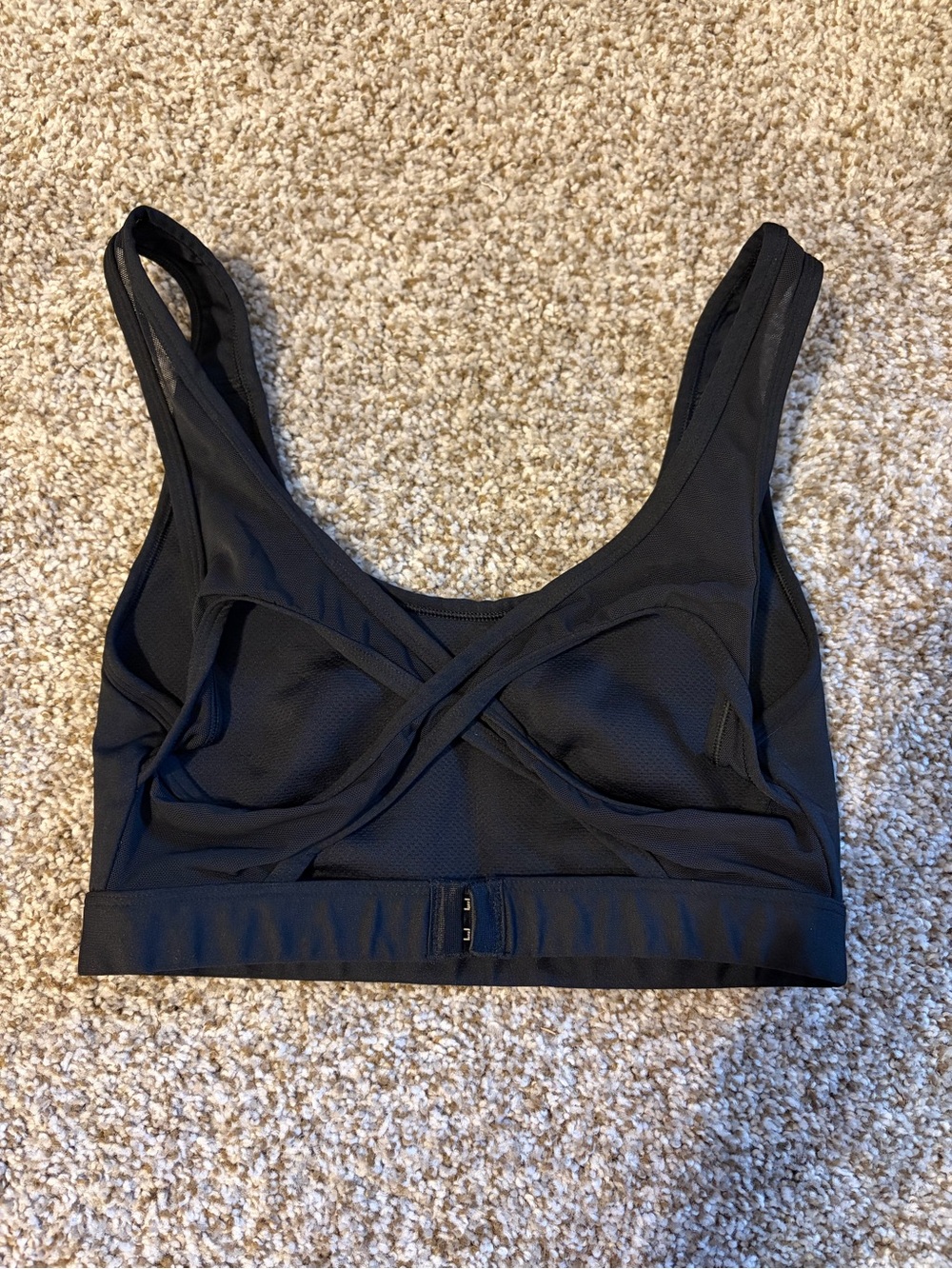 Offline Black Sports Bra
